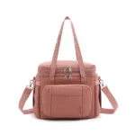 Expandable Double-Layer Insulated Lunch Bag Polyester 8L Waterproof Foldable ...