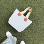 Chinese 's Portable EVA Beach Handbags Women's Custom Color Small Tote Bags W...