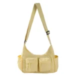 Small Batch Customization Women's High-end Waterproof Nylon Messenger Bag Cas...